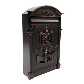 Postkasse Versay Nobilis QHS1HB, til inde og ude, stålplade, 255 × 86 × 410 mm