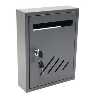Postkasse Versay Urbanis QH313C, til inde og ude, stålplade, 203 × 65 × 263 mm