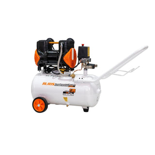 Stempelkompressor, oliefri, Ruris Silent Power 2400, 1,5 kW, 2 HK, 24 liter