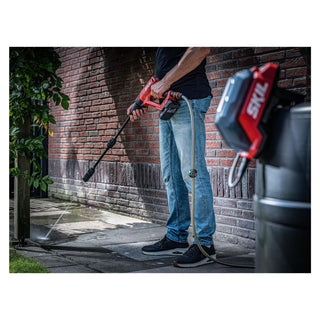 Højtryksrenser, batteridrevet, 20 V, Skil GW1E0762CA, 24 bar, 240 l/t, slange 5 m