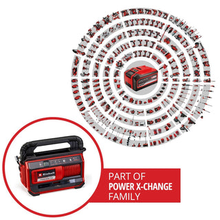 Stempelkompressor, Einhell Pressito 18/25, batteridrevet, 18 V, 11 bar