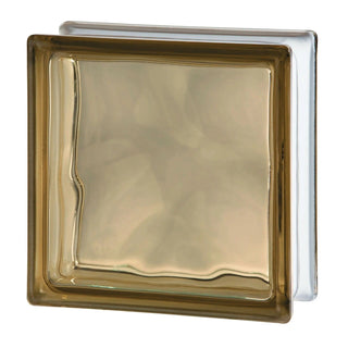 Brown Wave - 19x19x8 cm