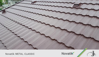 Novatik METAL Classic Ståltag 0,50 mm – Modul Tagplader i Premium Kvalitet