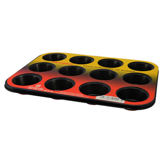 Teflon bageform til 12 muffins / cupcakes – Non-stick