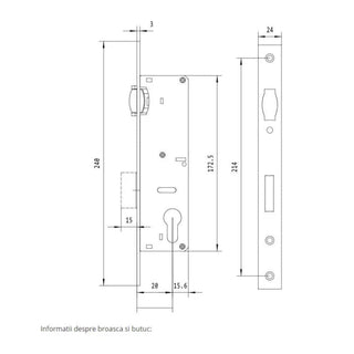 Lille smedejernslåge – Thalia 1000 x 1800 mm – sort