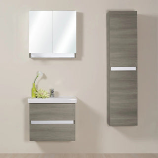 Komplet badeværelsessæt, Arthema Frame 60, Grå