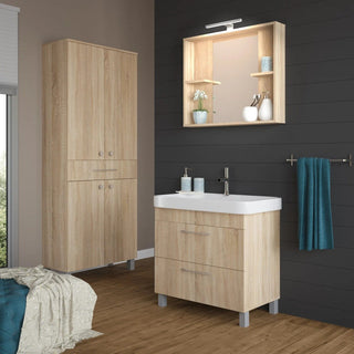 Komplet badeværelsessæt, Rus Savitar Simply, Bardolino