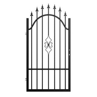 Diana port, metal, 90 x 180 cm,  sort