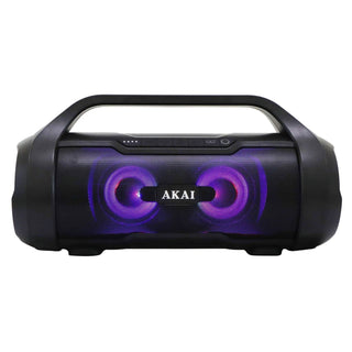 Bærbar højttaler Akai ABTS-50, 30 W RMS, Vandtæt IPX5, Sort