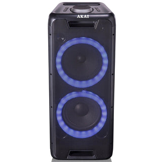 Bærbar højttaler Akai DJ-880, 100 W, Sort