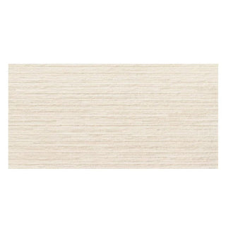 Vægflise Urano Lineal Ivory – Urano, mat beige dekorflise 30x60 cm, med relief og rektificeret | Sælges pr. pakke (1,26 m²)