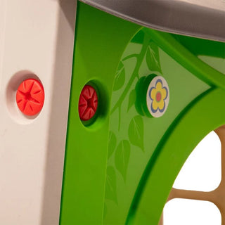 Legehus i plastik - 40x108x115,5cm