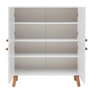 Skab Multilux 95 x 111 cm – Hvid/Multifarvet