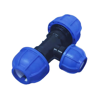 T-stykke kompression, reduceret, PEHD, Ø 32 x 25 x 32 mm