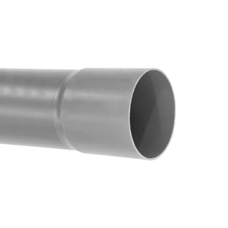 PVC-U-rør til indvendig kloakafløb, med glat muffe, 75 x 1.8 mm, 4 m