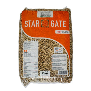 Træpiller Star Gate ENplus A1, 6 mm – 15 kg