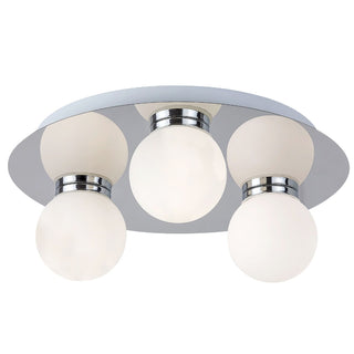Loftlampe til badeværelse Becca 2113, 3 × G9, IP44, moderne