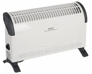 Konvektor radiator med blæser, Tre trin, Maks 2000 W