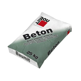 Forblandet universal tørbeton, Baumit, Grå, Indvendig/udvendig, 25 kg