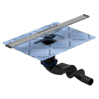 Geberit CleanLine20 Basic busekanal med rustfri stålrist, 60 cm