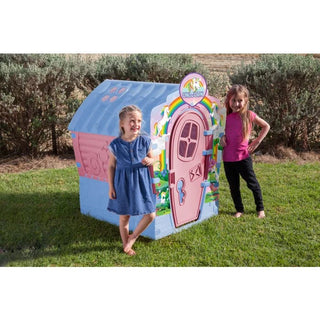 Legehus i plastik - 95x90x110cm