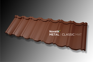 Novatik METAL Classic Ståltag 0,50 mm – Modul Tagplader i Premium Kvalitet