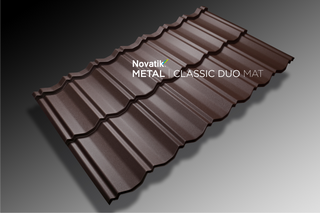 Novatik METAL Classic DUO Ståltag 0,50 mm – Bimodul Tagplader