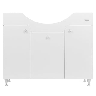Vaskeskab Arthema Clasic Zenith 140/P-A2, med låger og vasketøjskurv, gulvstående, MDF + spånplade, 100,5 × 33,5 × 83,5 cm