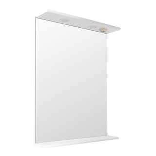 Badeværelsesspejl Arthema 116-IN-A2 med belysning, 65 × 15,5 × 87 cm, rektangulært, 1 hylde