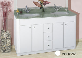 Vaskeskab Arthema Venezia 516 - A1 med skuffer og låger, gulvstående, MDF + spånplade, 140 × 55 × 81 cm