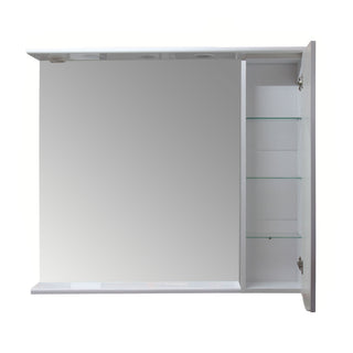 Spejlskab med belysning og hylde Arthema Zenith 141 - D - IN - A2, 1 låge, højre, 98 × 17,5 × 87 cm
