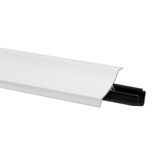 Fliseprofil i PVC, opkant til køkkenbordplade, Profilplast, 25 mm, 3 m