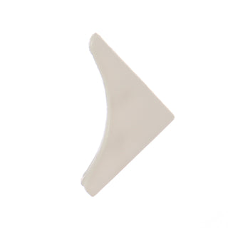 Endestykke til PVC-fliseprofil til badekar HRD 022532, 3 × 4 cm