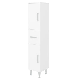 Badeværelsesskab Savini Due 514D, gulvstående, 2 låger, 1 skuffe, 140 × 31,6 × 33,5 cm