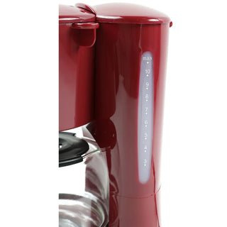 Studio Casa Neology RB2FC Kaffemaskine – 10 Kopper – 900W – 1,25L – Rød/Sort