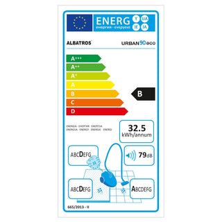 Poseløs støvsuger, 2 L, 900 W