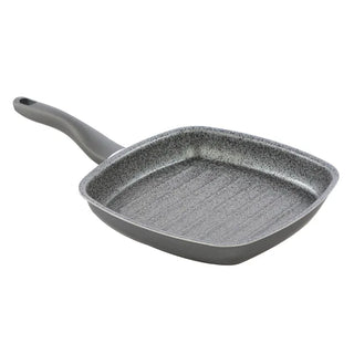 Grillpande Diamant Stone 27 x 27 cm – aluminium med sten-effekt, anti-stick