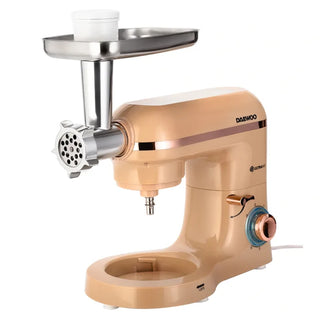 2-i-1 Foodprocessor/Røremaskine, 2000W, 5,5 L, 6 hastigheder, creme