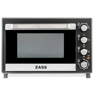 El-ovn Zass ZEO 45 CR, 45 liter, 1800 W, 6 programmer, sort