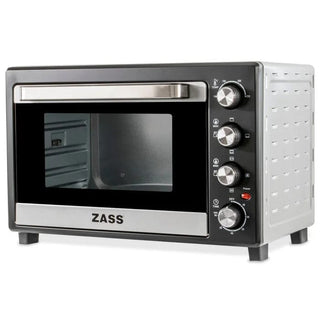 El-ovn Zass ZEO 45 CR, 45 liter, 1800 W, 6 programmer, sort
