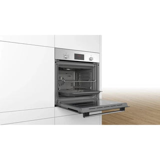Indbygningsovn Bosch HBF134ES1 – 66 L | 7 funktioner | EcoClean | 3D Varmluft | 3300 W | Sølv