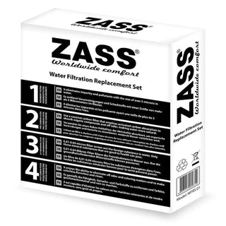 Filtre WFRS 01, Til vanddispenser ZWD 05 WF/ ZWD 06 WF/ ZWD 07 WF / ZWD 08 WF, Sæt med 4