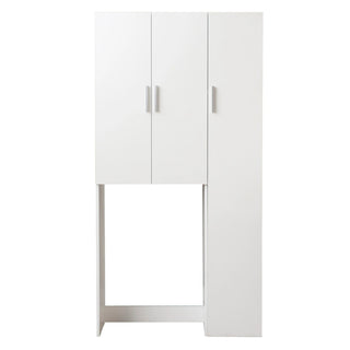 Vaskemaskineskab Grand XL, gulvstående, 3 låger, 95 × 190,5 × 30 cm