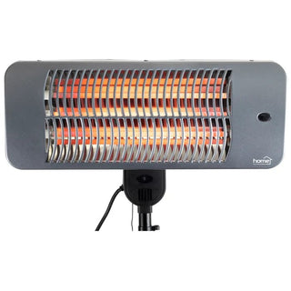 Home FK 272 elektrisk terrassevarmer – 2000 W, 3 trin, IPX4, stativ i rustfrit stål