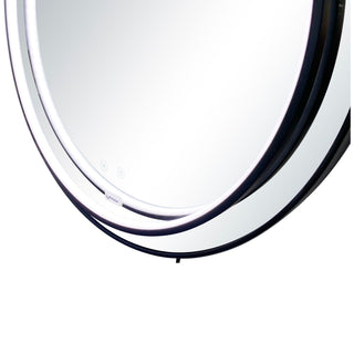 Badeværelsesspejl med LED Kadda H2118, diameter 70 cm, touch-betjening, dugfri funktion, rundt