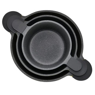 Zass ZG-ACS 02 gryder i aluminium, Flerfarvet, Sæt med 7