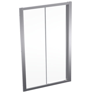 Skydedør til bruseniche, glas, Geberit New Geo 560.153.00.2, 120 × 190 cm