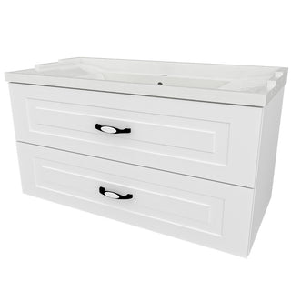 Vaskeskab Kadda Clasic, med skuffer, vægophængt, MDF, 100 × 46,5 × 53,5 cm