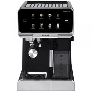 Samus Infinity 20 Espressomaskine 20 Bar – 1,8L – Med Mælkebeholder