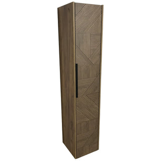 Vægskab til badeværelse Martplast David, 1 låge, 35 × 165 × 33 cm